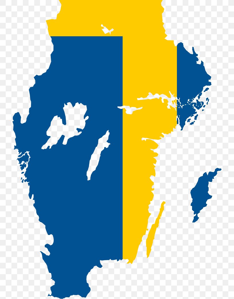 Flag Of Sweden Blank Map, PNG, 732x1047px, Sweden, Area, Blank Map, Blue, Flag Download Free