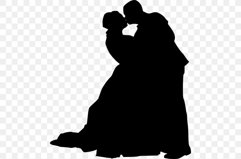 Silhouette Drawing Photography Stencil, PNG, 480x541px, Silhouette, Art, Black, Black And White, Bride Download Free