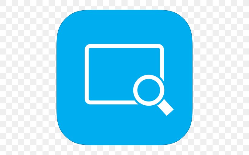 Blue Computer Icon Area Text, PNG, 512x512px, Metro, Aqua, Area, Azure, Blue Download Free