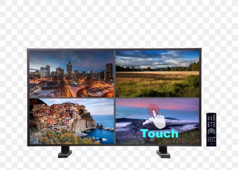 LCD Television LED-backlit LCD Computer Monitors Touchscreen Display Device, PNG, 1373x983px, Lcd Television, Advertising, Backlight, Brand, Capacitive Sensing Download Free