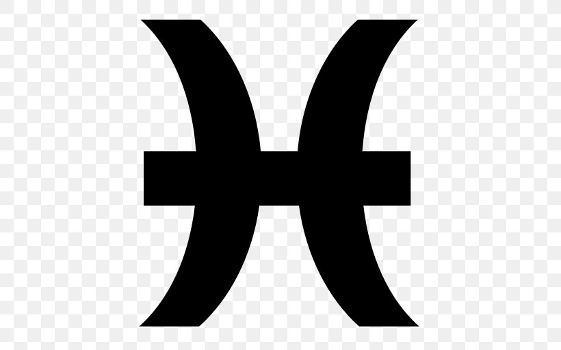 Astrological Sign Pisces Zodiac Astrology, PNG, 512x512px, Astrological Sign, Aries, Astrological Symbols, Astrology, Black Download Free