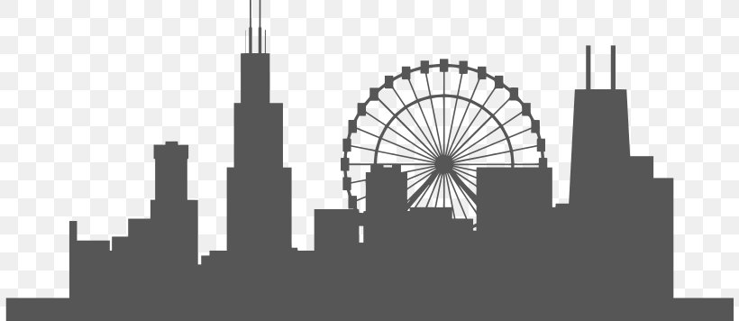 Chicago Skyline Social Media Bag Zazzle Clip Art, PNG, 808x356px, Chicago Skyline, Advertising, Arch, Architecture, Bag Download Free
