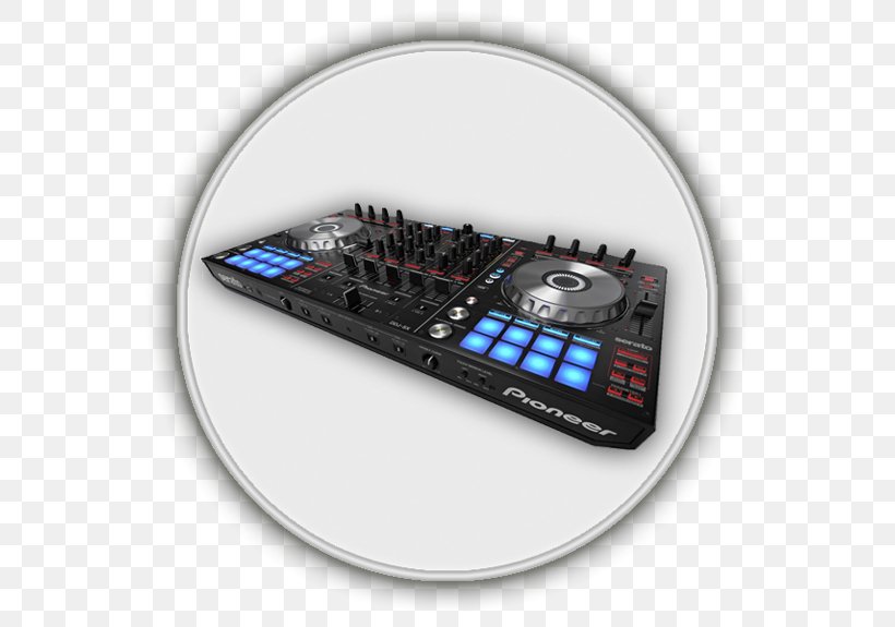 DJ Controller Disc Jockey Pioneer DJ Pioneer DDJ-SX Audio, PNG, 575x575px, Dj Controller, Audio, Audio Mixers, Computer Dj, Controller Download Free