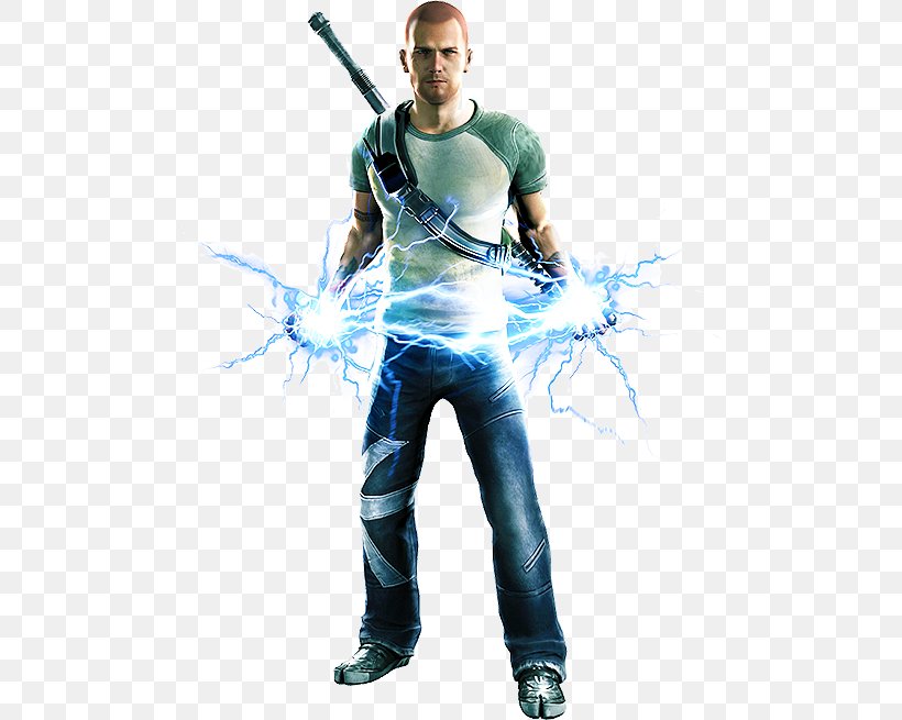 Infamous 2 Infamous Second Son PlayStation All-Stars Battle Royale Infamous: Festival Of Blood Cole MacGrath, PNG, 500x655px, Infamous 2, Arm, Character, Cole Macgrath, Costume Download Free