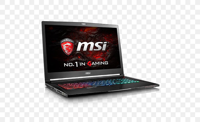 Laptop MSI GS73VR Stealth Pro Mac Book Pro Intel Core I7 NVIDIA GeForce GTX 1060, PNG, 500x500px, Laptop, Ddr4 Sdram, Electronic Device, Geforce, Hard Drives Download Free