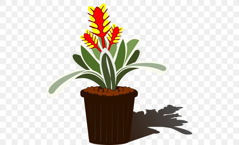 Clip Art Vector Graphics Houseplant Christmas Graphics Bromeliads, PNG, 500x500px, Houseplant, Bromeliads, Christmas Graphics, Flower, Flowering Plant Download Free