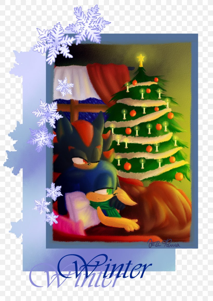 DeviantArt Sonic Unleashed Sega Digital Art, PNG, 900x1273px, Art, Christmas, Christmas Decoration, Christmas Ornament, Christmas Tree Download Free
