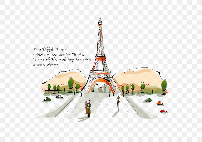 Eiffel Tower Landscape Painting Art, PNG, 2339x1654px, Eiffel Tower, Art, Christmas Ornament, Drawing, Landscape Download Free