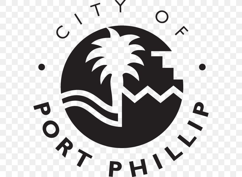 St Kilda Town Hall Port Phillip City Council South Port Day Links Organization SEEK Volunteer, PNG, 600x600px, St Kilda Town Hall, Area, Black And White, Brand, Business Download Free
