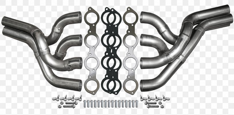 Car Exhaust Manifold Exhaust System Chevrolet Chassis, PNG, 1868x918px, Car, Auto Part, Automotive Exhaust, Black And White, Chassis Download Free