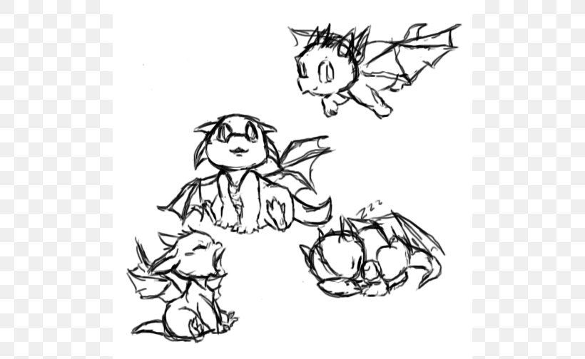 Drawing Dragon Infant Sketch, PNG, 504x504px, Drawing, Art, Artwork, Black, Black And White Download Free