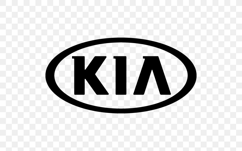 Kia Motors Car Kia Forte Hyundai Motor Company, PNG, 512x512px, Kia Motors, Area, Black And White, Brand, Car Download Free