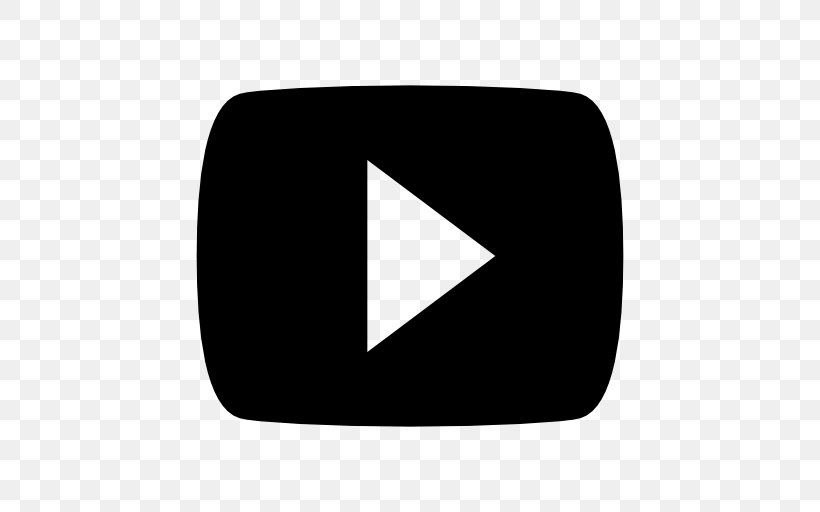YouTube Logo, PNG, 512x512px, Youtube, Black, Black And White, Brand, First  Time Download Free
