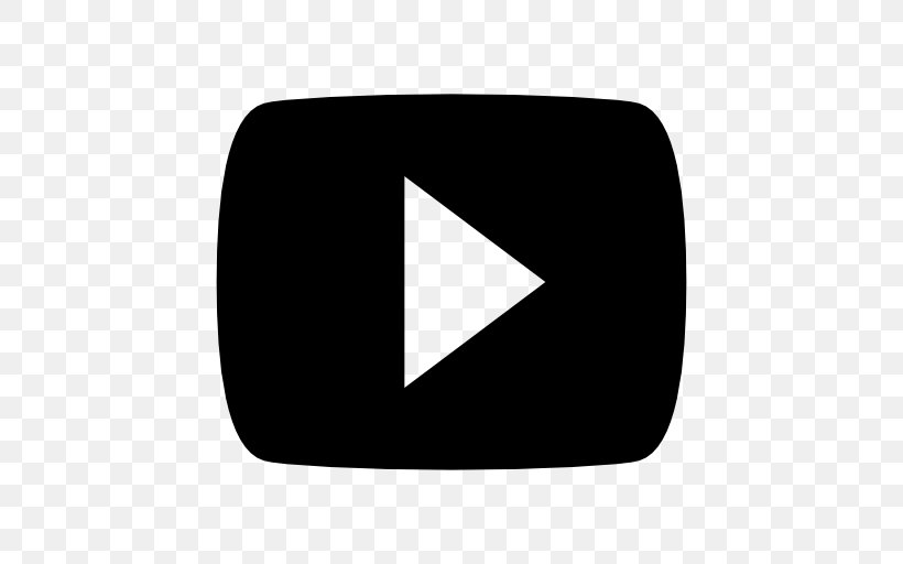 YouTube Logo, PNG, 512x512px, Youtube, Black, Black And White, Brand, First Time Download Free