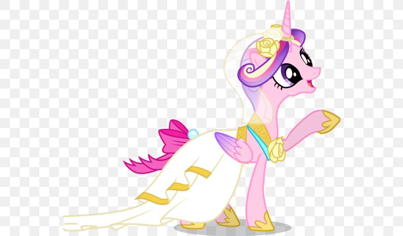 Princess Cadance Twilight Sparkle Rarity My Little Pony: Friendship Is Magic, PNG, 566x480px, Watercolor, Cartoon, Flower, Frame, Heart Download Free