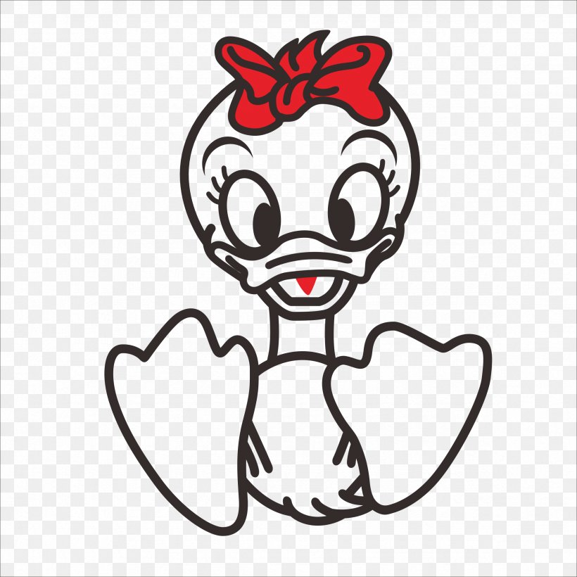 Donald Duck Cartoon, PNG, 2363x2363px, Watercolor, Cartoon, Flower, Frame, Heart Download Free