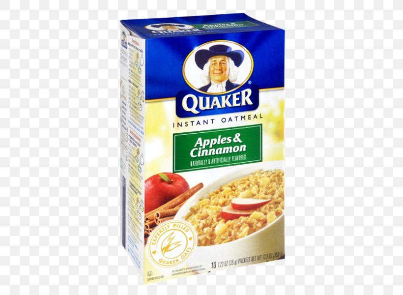 Quaker Instant Oatmeal Quaker Apples And Cinnamon Instant Oatmeal Cereals Apple Crisp Quaker Oats Company, PNG, 600x600px, Quaker Instant Oatmeal, Apple, Apple Crisp, Breakfast, Breakfast Cereal Download Free