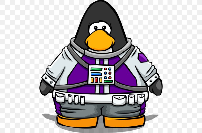 Club Penguin Space Suit, PNG, 500x541px, Club Penguin, Bird, Cartoon, Clothing, Costume Download Free