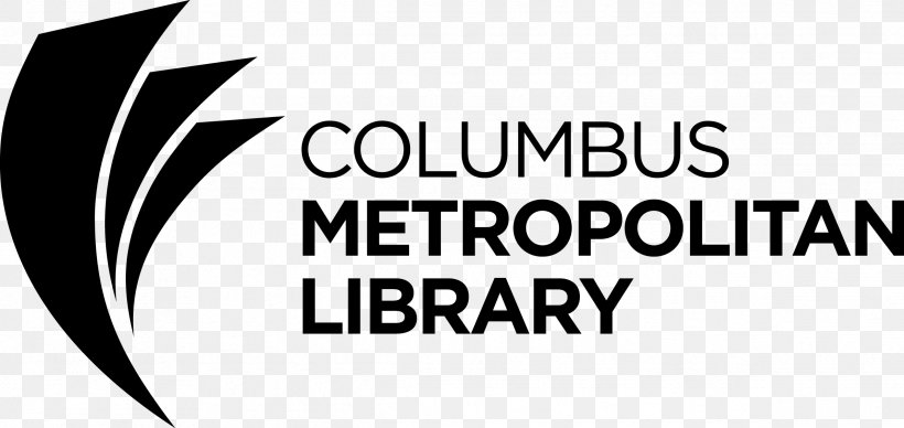 Columbus Metropolitan Library Columbus Commons Hilliard Public Library, PNG, 2387x1130px, Columbus Metropolitan Library, Area, Black, Black And White, Brand Download Free