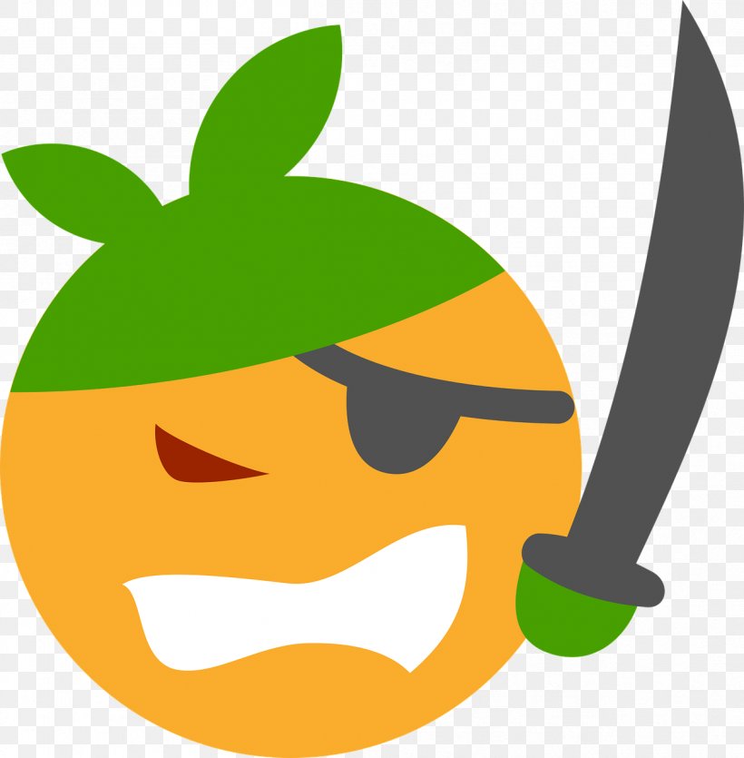 Emoticon Piracy Clip Art, PNG, 1257x1280px, Emoticon, Facial Expression, Food, Fruit, Green Download Free