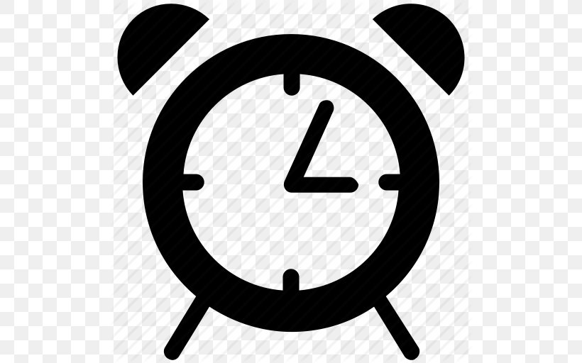 Alarm Clock The Noun Project Icon Design Icon Png 512x512px Alarm Clock Black And White Clock