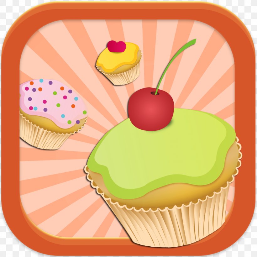 Cupcake Muffin App Store CricBuzz, PNG, 1024x1024px, Watercolor, Cartoon, Flower, Frame, Heart Download Free