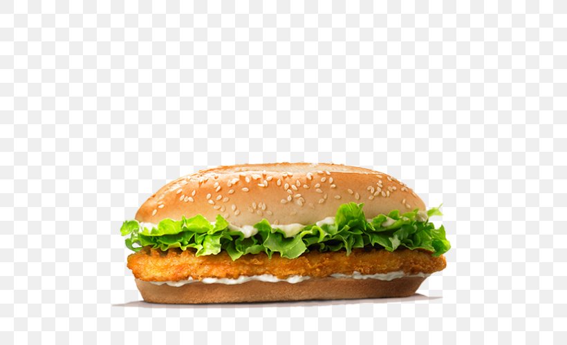 Hamburger Whopper Burger King Specialty Sandwiches Cheeseburger Burger King Grilled Chicken Sandwiches, PNG, 500x500px, Hamburger, American Food, Big Mac, Breakfast Sandwich, Buffalo Burger Download Free