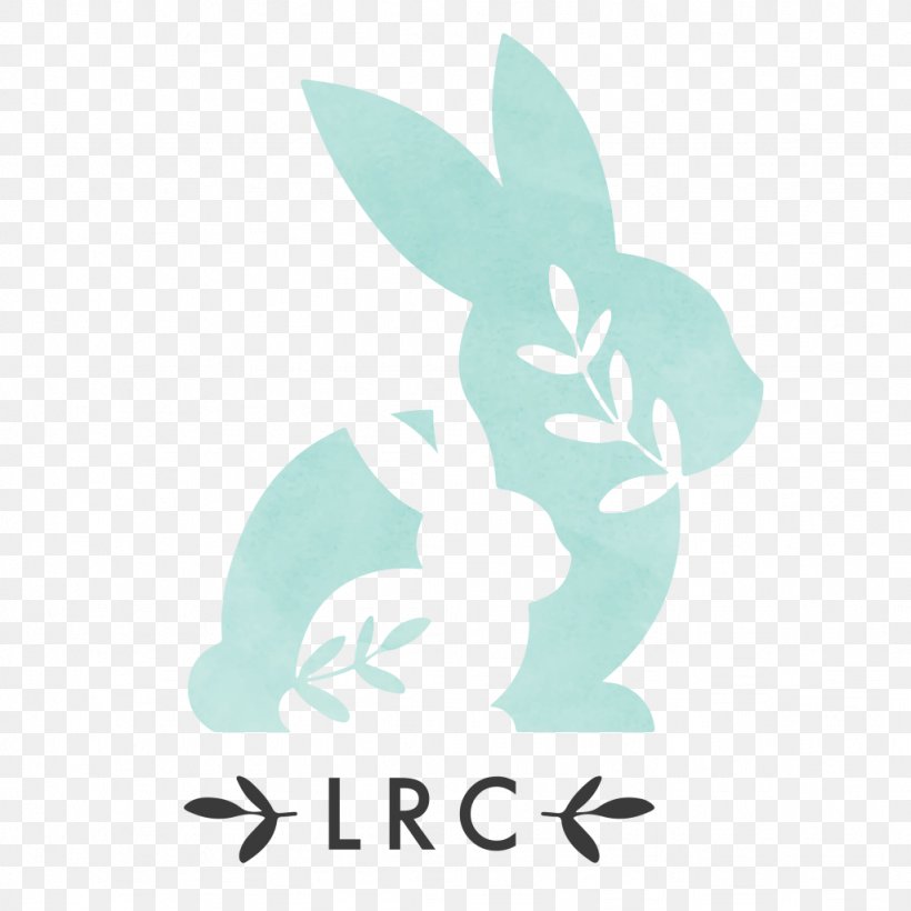 Logo Desktop Wallpaper Computer Font, PNG, 1024x1024px, Logo, Computer, Rabbit, Rabits And Hares, Turquoise Download Free