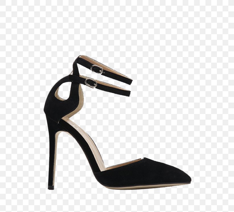 Suede Heel Shoe Sandal, PNG, 558x744px, Suede, Basic Pump, Black, Black M, Footwear Download Free