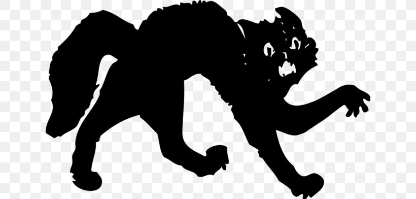 Black Cat Clip Art, PNG, 640x392px, Cat, Art, Big Cats, Black, Black And White Download Free