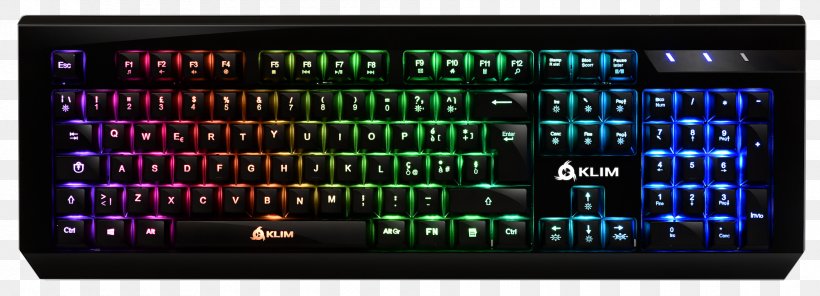 Computer Keyboard Electrical Switches RGB Color Model Typing Space Bar, PNG, 2000x723px, Computer Keyboard, Azerty, Blue, Color, Display Device Download Free