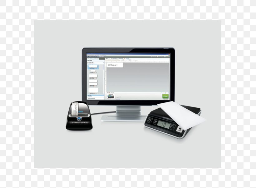 Computer Monitor Accessory Dymo Digital Postal Scale Meter Digital Data Electronics, PNG, 741x602px, Computer Monitor Accessory, Computer Monitors, Digital Data, Display Device, Dymo Bvba Download Free