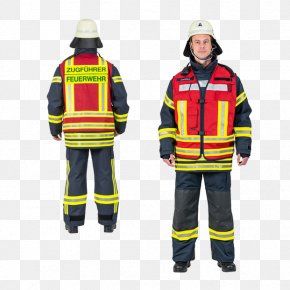 Firefighter - Hoodie Firefighter Jacket Personal Protective Equipment PNG