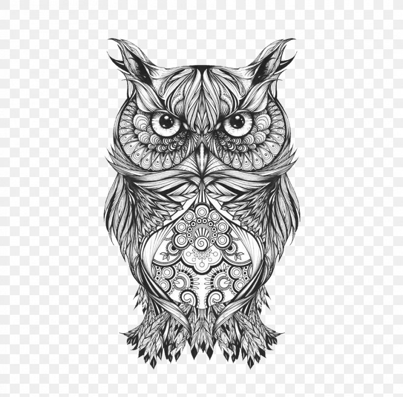 Owl Tattoo Drawing Body Art Sketch, PNG, 960x945px, Owl, Adult, Art, Beak, Bird Download Free
