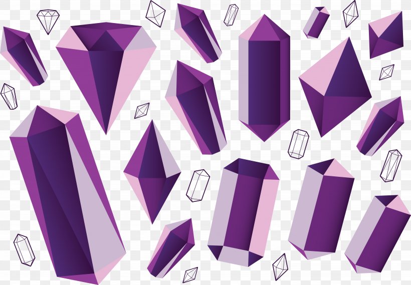 Crystal Quartz Euclidean Vector Purple Amethyst, PNG, 5543x3850px, Crystal, Amethyst, Blue, Brand, Gemstone Download Free