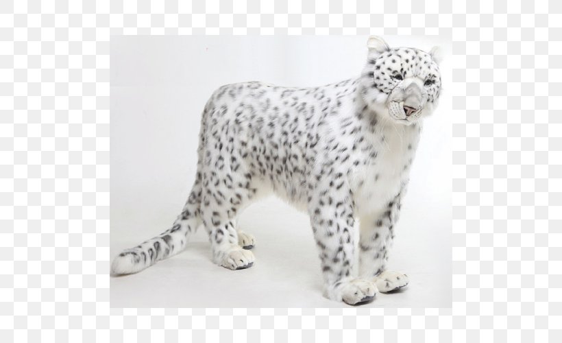 Snow Leopard Tiger Stuffed Animals & Cuddly Toys, PNG, 500x500px, Leopard, Animal, Animal Figure, Big Cats, Carnivoran Download Free