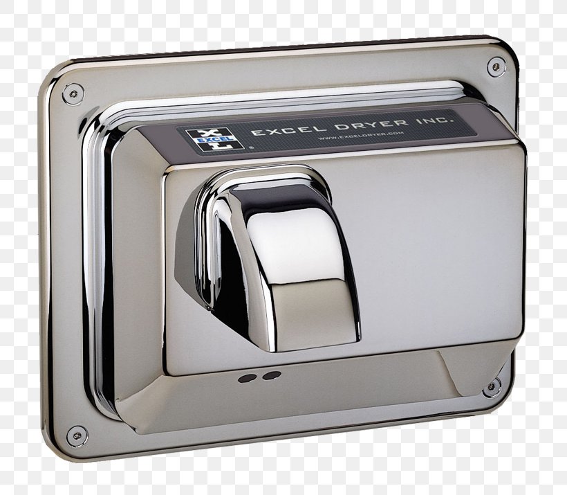 Hand Dryers Excel Dryer World Dryer Hair Dryers Chrome Plating, PNG, 716x715px, Hand Dryers, Bathroom Accessory, Cast Iron, Chrome Plating, Clothes Dryer Download Free