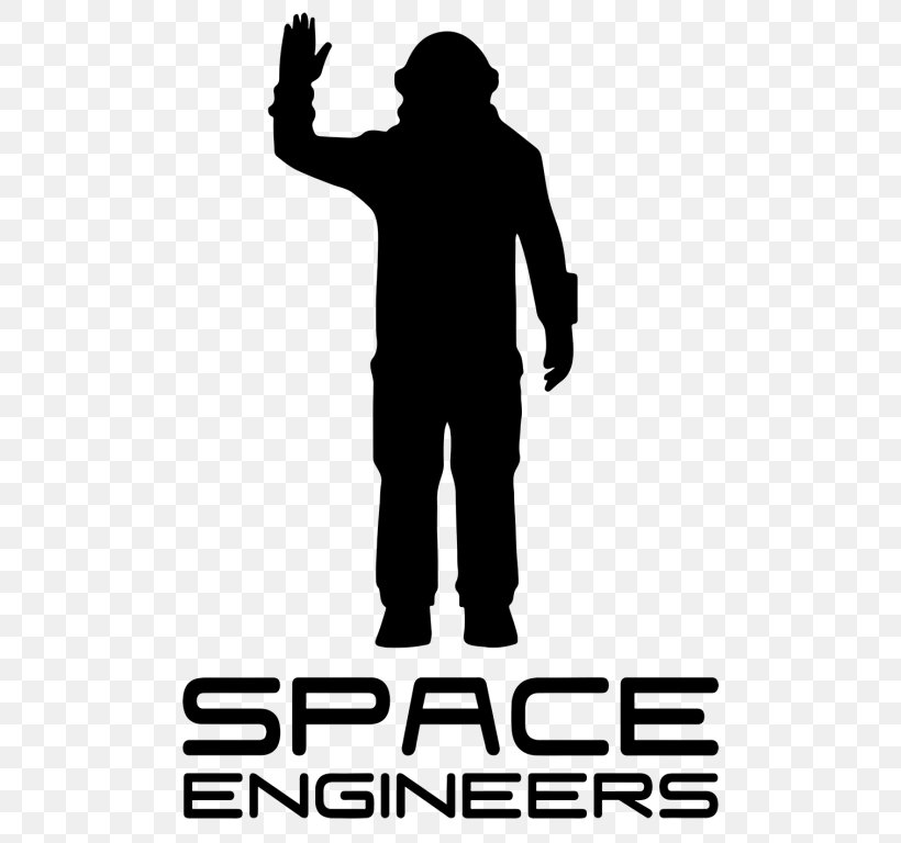Space Engineers Medieval Engineers Outer Space Technology Engineering, PNG, 768x768px, Space Engineers, Black, Black And White, Brand, Engineer Download Free
