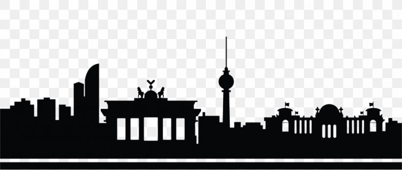 Vector Graphics Skyline Madrid Galerie Rowland, PNG, 1000x425px, Skyline, Art, Berlin, Black And White, Brand Download Free