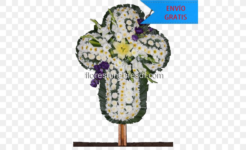 Cut Flowers Funeral Wreath Artificial Flower, PNG, 500x500px, Cut Flowers, Artificial Flower, Coffin, Condolences, Cross Download Free