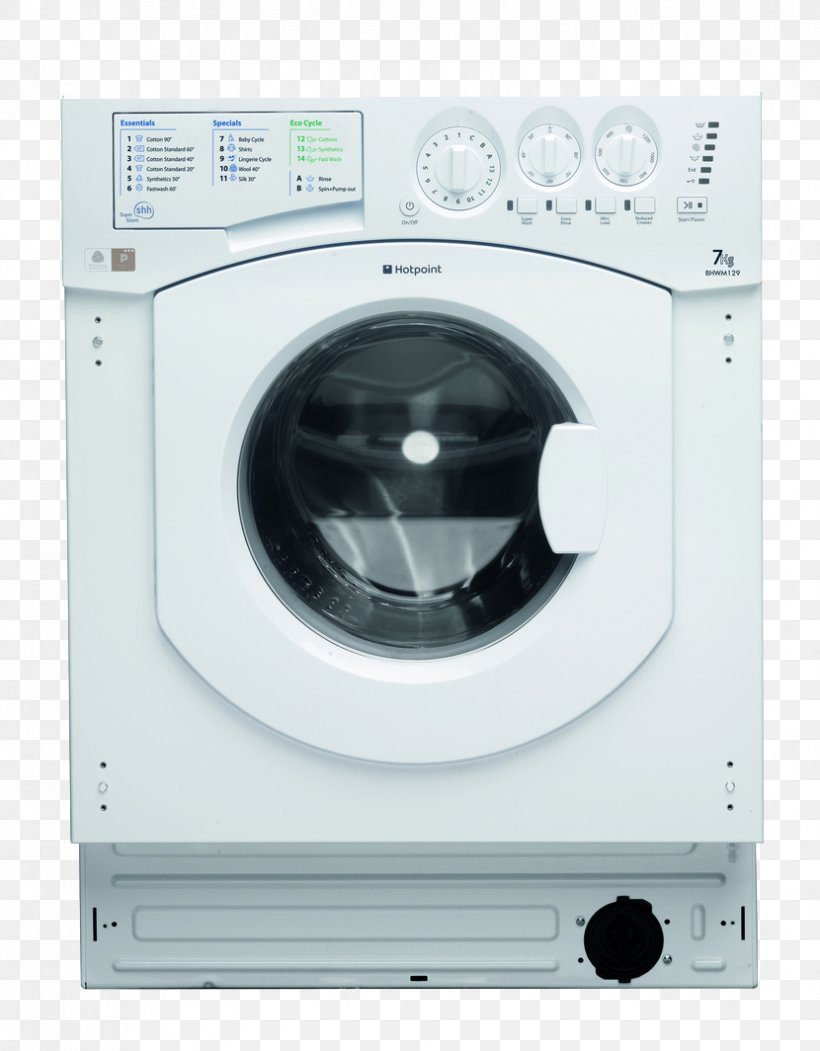 Hotpoint Washing Machines Home Appliance Laundry, PNG, 830x1064px, Hotpoint, Clothes Dryer, Home Appliance, Laundry, Major Appliance Download Free