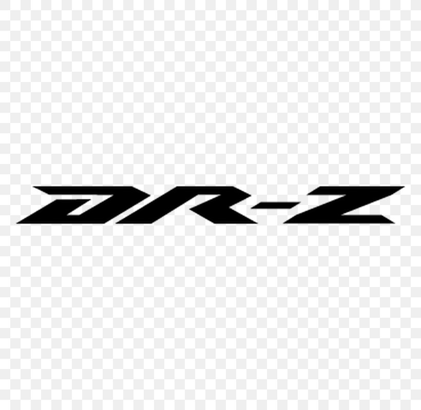 Logo Suzuki DR-Z400 Brand Motorcycle, PNG, 800x800px, Logo, Black, Black And White, Brand, Decal Download Free