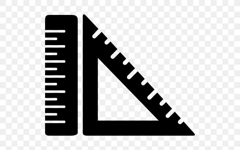 Measurement Set Square Mathematics, PNG, 512x512px, Measurement, Black And White, Brand, Mathematics, Photographic Film Download Free