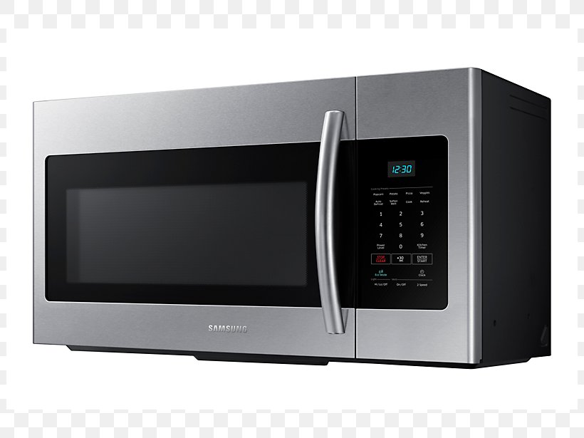Microwave Ovens Samsung ME16H702 Cubic Foot Cooking Ranges, PNG, 802x615px, Microwave Ovens, Cooking Ranges, Countertop, Cubic Foot, Electronics Download Free