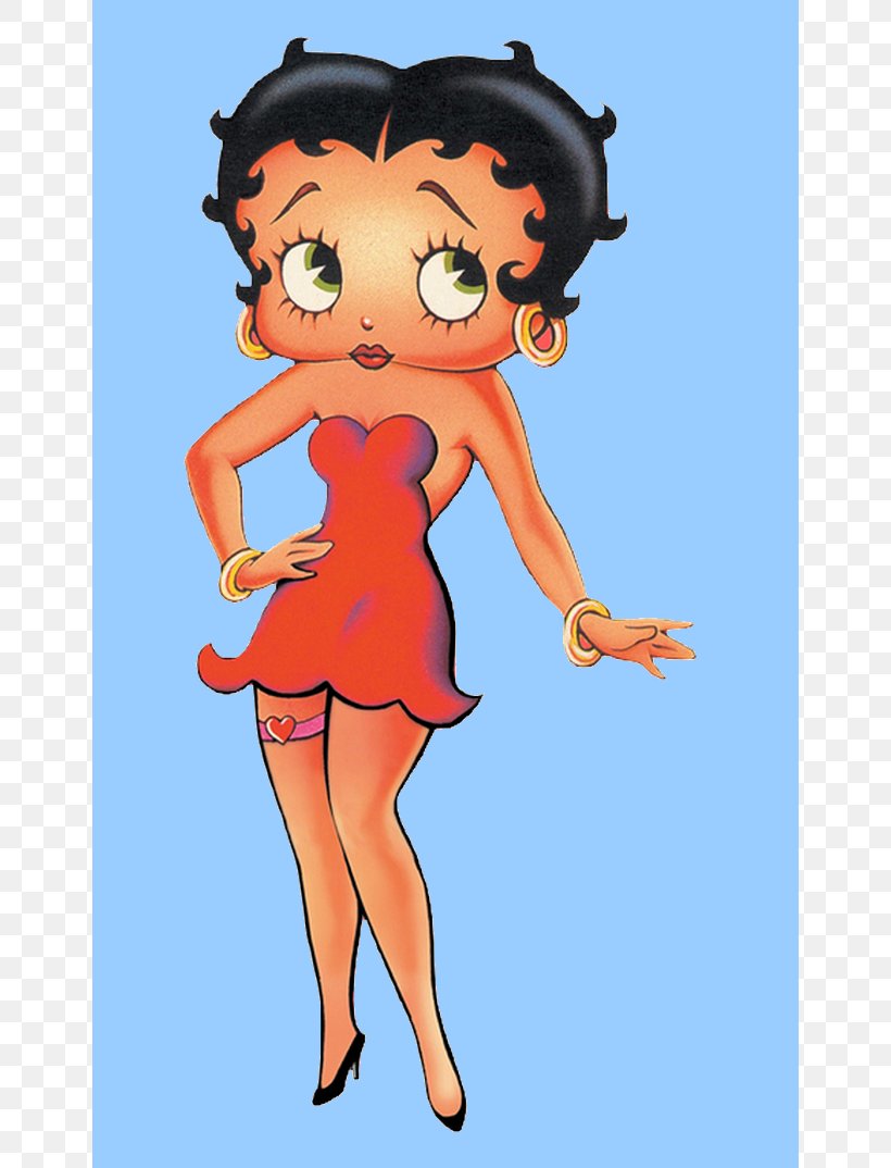 Betty Boop Cartoon Hula Clip Art, PNG, 650x1074px, Watercolor, Cartoon, Flower, Frame, Heart Download Free