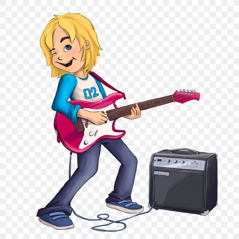 Electric Guitar Microphone Song String Instruments, PNG, 1181x1181px, Guitar, Art, Audio, Band, Cartoon Download Free