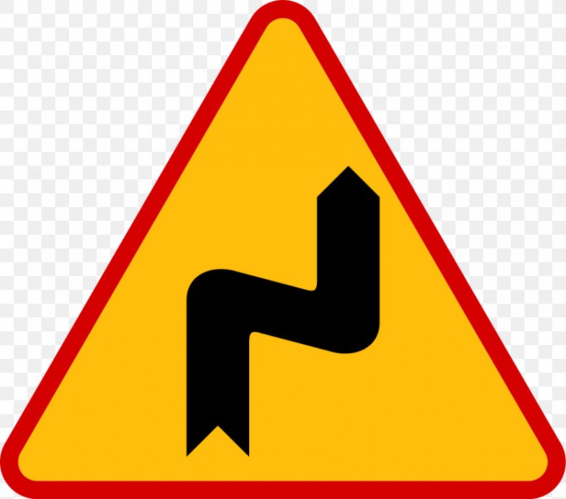 Poland Warning Sign Traffic Sign Bourbaki Dangerous Bend Symbol Znaki Ostrzegawcze W Polsce, PNG, 870x768px, Poland, Area, Bourbaki Dangerous Bend Symbol, Intersection, Mandatory Sign Download Free