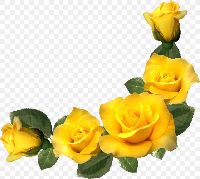 Picture Frames Yellow Rose Flower Clip Art, PNG, 1144x1024px, Picture Frames, Blue, Color, Cut Flowers, Floral Design Download Free