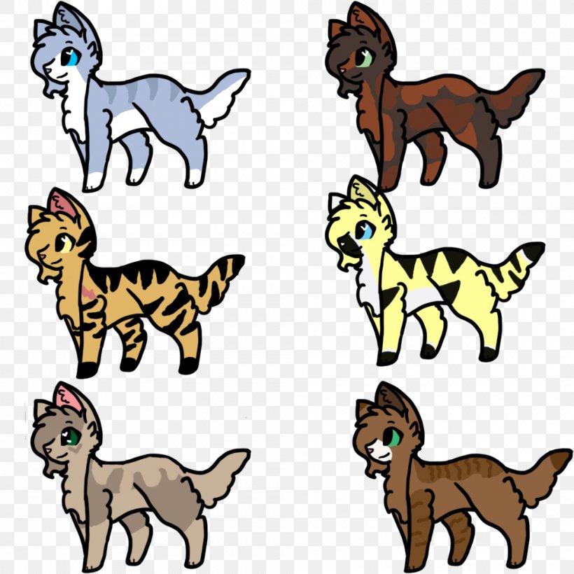 Cat Dog Breed Puppy Red Fox Horse, PNG, 1000x1000px, Cat, Animal, Animal Figure, Artwork, Breed Download Free