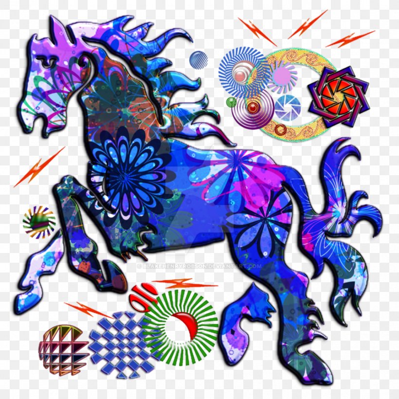 Horse Graphic Design Visual Arts Clip Art, PNG, 894x894px, Horse, Art, Creative Arts, Dragon, Electric Blue Download Free